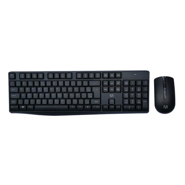 Imagem de Kit Combo Teclado E Mouse Sem Fio Slim Multi Conexão Usb - Tc270