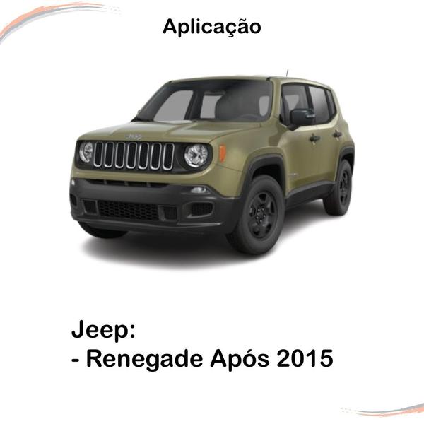 Imagem de Kit Completo 4 Borrachas das Portas Jeep Renegade após 2015