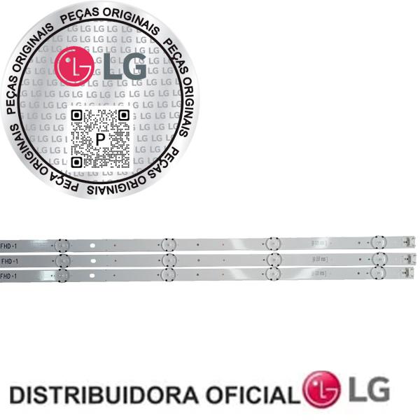 Imagem de Kit Completo Barra Led LG 43LH6000.AWZ Novo