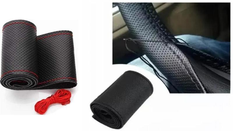 Kit Completo: Capa de Couro Ranger 10-13, Tapete e Capa de Volante - Iron Tech Imagem de Kit Completo: Capa de Couro Ranger 10-13, Tapete e Capa de Volante