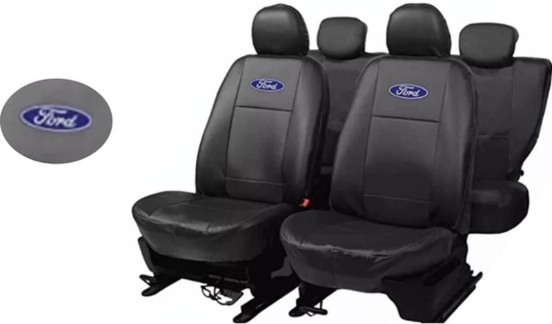 Kit Completo: Capa de Couro Ranger 10-13, Tapete e Capa de Volante - Iron Tech Imagem de Kit Completo: Capa de Couro Ranger 10-13, Tapete e Capa de Volante