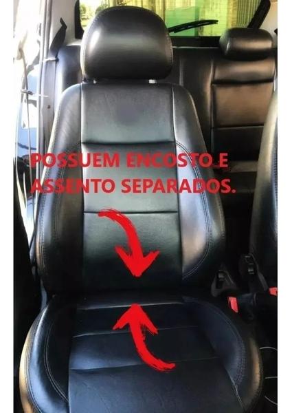 Imagem de Kit Completo Capa Para Banco Automotivo Couro Impermeável