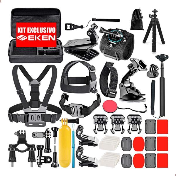 Imagem de Kit Completo De Acessórios Para Eken H9R H5S H6S 4K Esportes