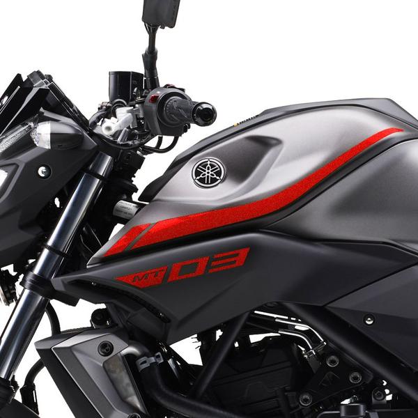 Kit Completo Faixas Yamaha Mt-03 2019/2020 Adesivo Refletivo - SPORTINOX Imagem de Kit Completo Faixas Yamaha Mt-03 2019/2020 Adesivo Refletivo