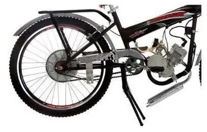 Imagem de Kit Completo Motor Para Bicicleta Motorizada 80cc