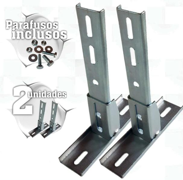 Imagem de Kit completo motor portão basculante AGL 1/4 + 02 suportes