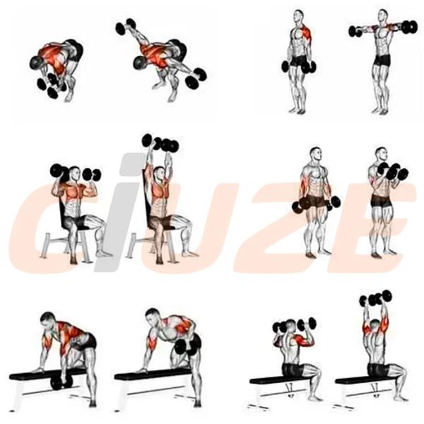 Kit Completo Musculação 8Kg em Anilhas com 2 Barras Fitness 40cm - SEPO Imagem de Kit Completo Musculação 8Kg em Anilhas com 2 Barras Fitness 40cm