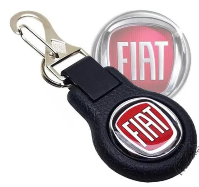 Imagem de Kit Completo para Fiat Elba 1986-1996: Capas de Tecido, Capa de Volante e Chaveiro Fiat Premium