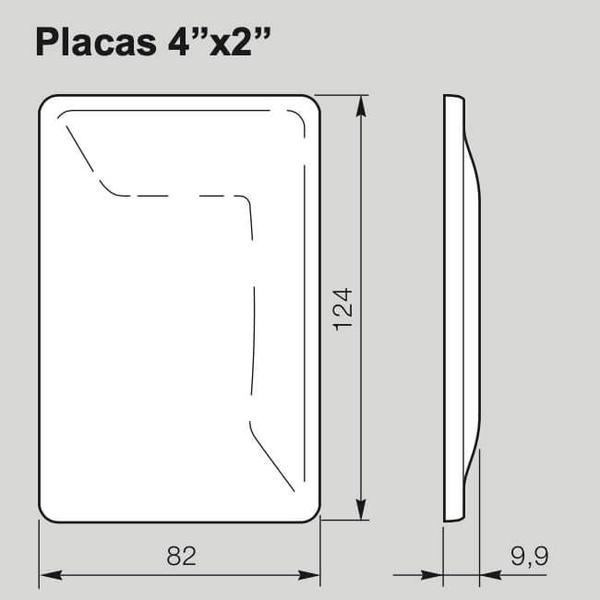 Imagem de Kit Completo Tomada 10A e Tomada 20A Vermelha Pial Zeffia Com Placa Branca 4x2