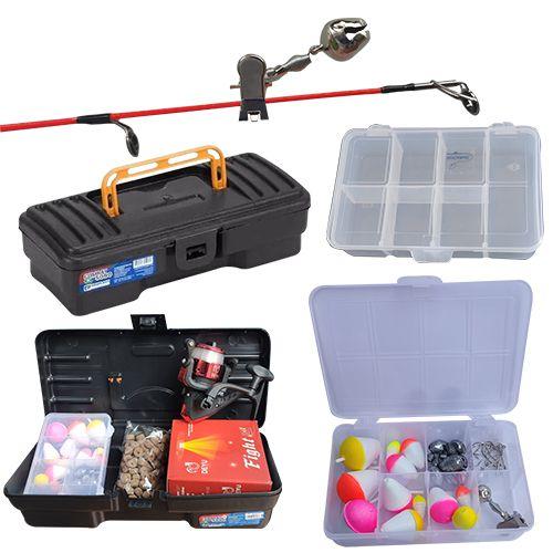 Imagem de Kit Completo Vara De Pesca P/ Molinete 45 Itens Kit Infantil