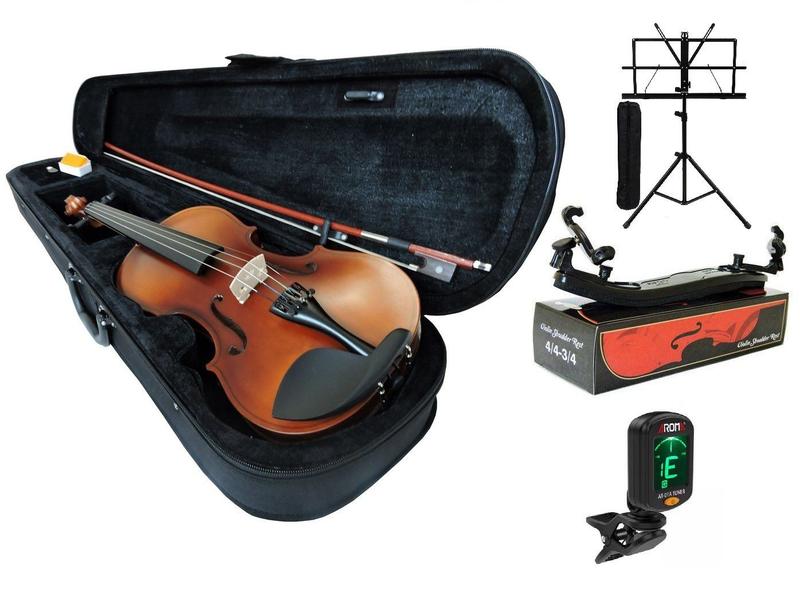 Imagem de Kit completo violino orquezz 1/8 infantil