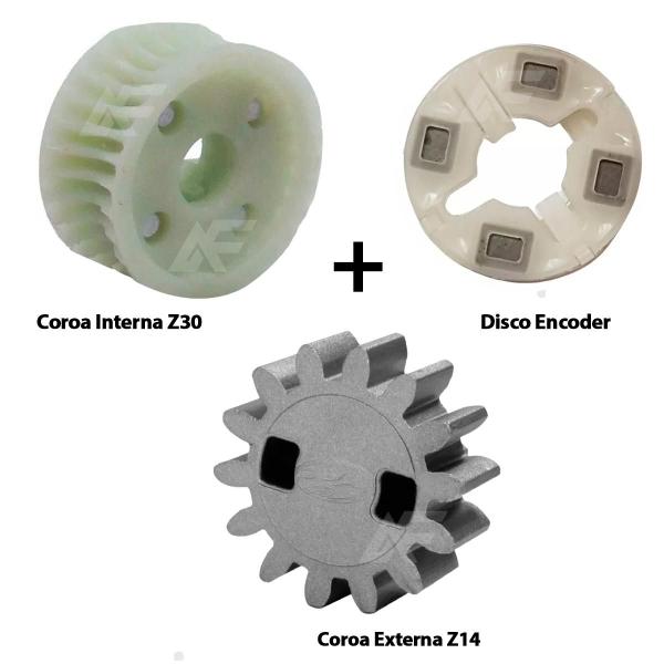 Kit Completo Z30 Eng Z14 Dente Deslizante Legero Rio Hub PPA