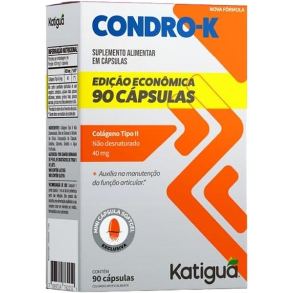 Imagem de Kit Condro-K Com 2 Caixas De 90 Cápsulas Cada