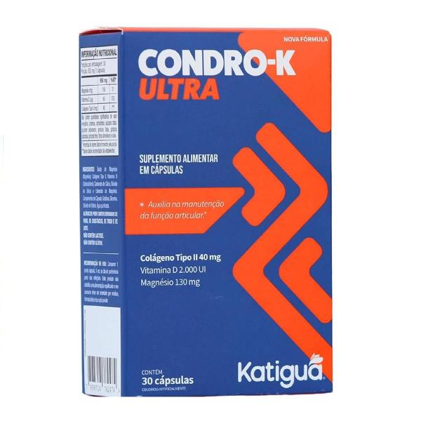 Imagem de Kit Condro-K Ultra Com 2 Caixas De 30 Cápsulas Cada