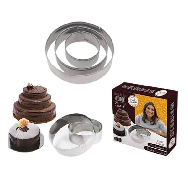 Imagem de Kit Confeiteiro 5pcs para Bolo e Tortas