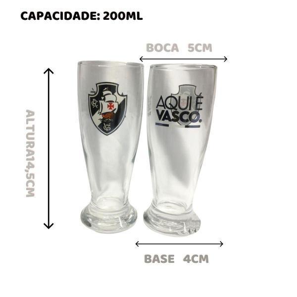 Imagem de Kit Conjunto 2 Copos Munich Tulipa Cerveja Chopp Bebidas