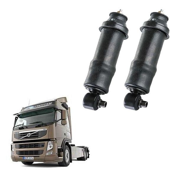 Imagem de Kit Conjunto Bolsa Pneumatica Cab Volvo Fm 2004-2010 Es Dia.