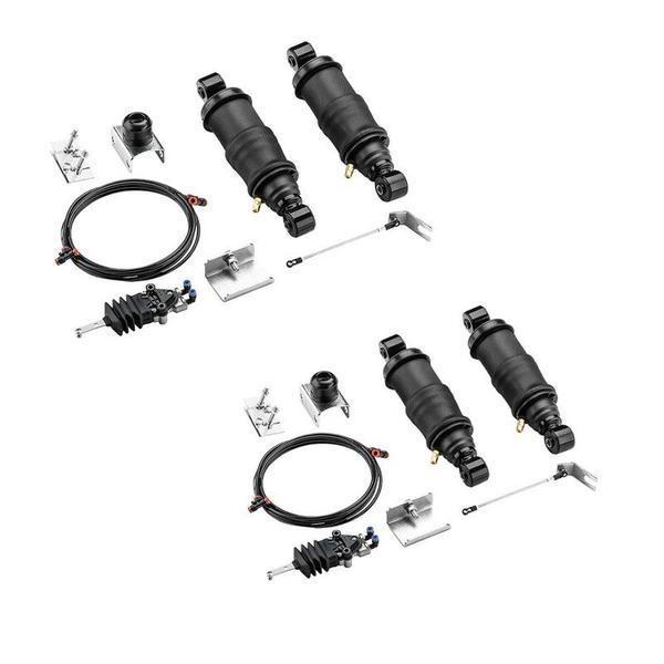 Imagem de Kit Conjunto Bolsa Pneumatica Mb Axor Serie 20 Traseira Comp