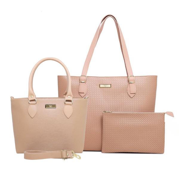 Imagem de Kit Conjunto Bolsas Feminina Pç Lindas Willibags