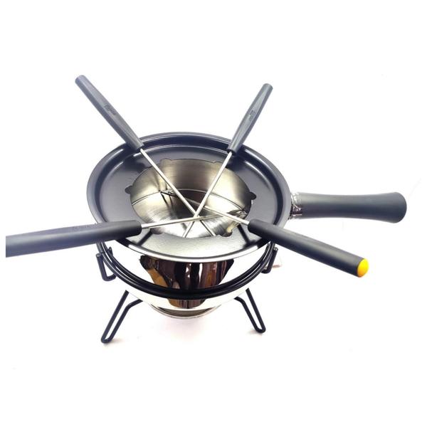 Imagem de Kit Conjunto Fondue Inox Mont Blanc 9 Pecas 2 Pessoas - 7896580635984