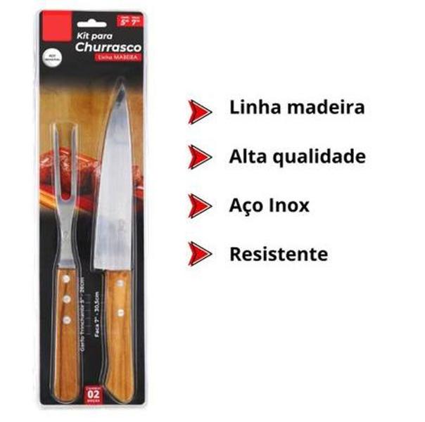 Imagem de Kit conjunto para churrasco ótima qualidade e prático