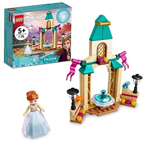 Imagem de Kit Construção Pátio Castelo Princesa Anna LEGO Disney 5+ anos (74 Peças)