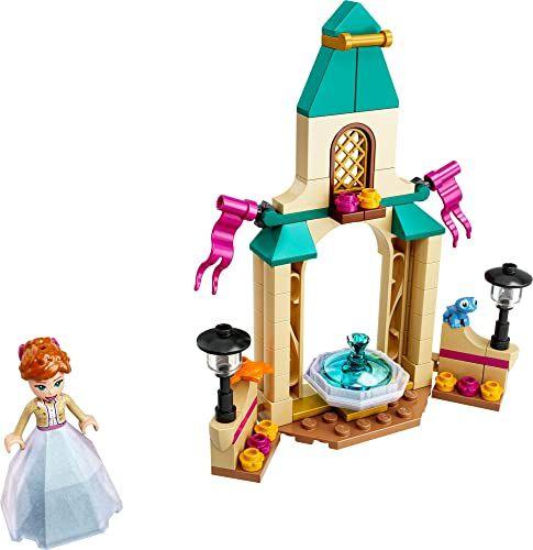 Imagem de Kit Construção Pátio Castelo Princesa Anna LEGO Disney 5+ anos (74 Peças)