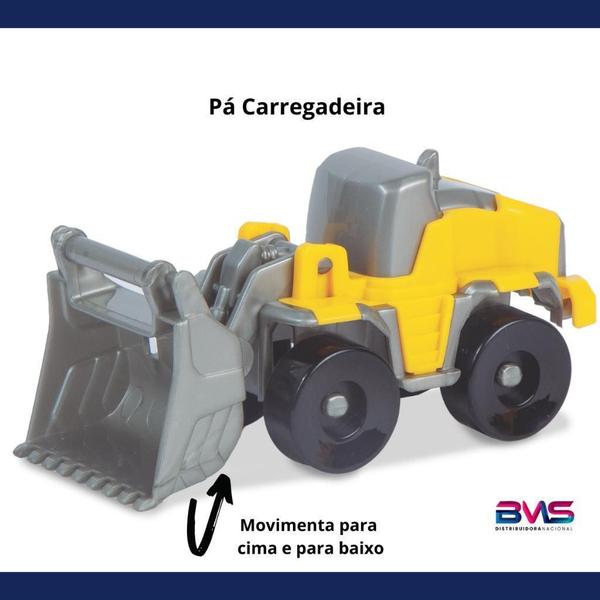 Imagem de Kit Construção Solapa 5 Peças Trator Construção Brinquedo