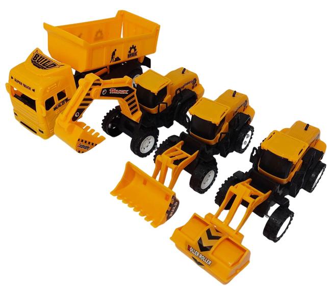 Imagem de Kit Construtor Super Truck A fricção 04 Peças Series Toys a Fricção