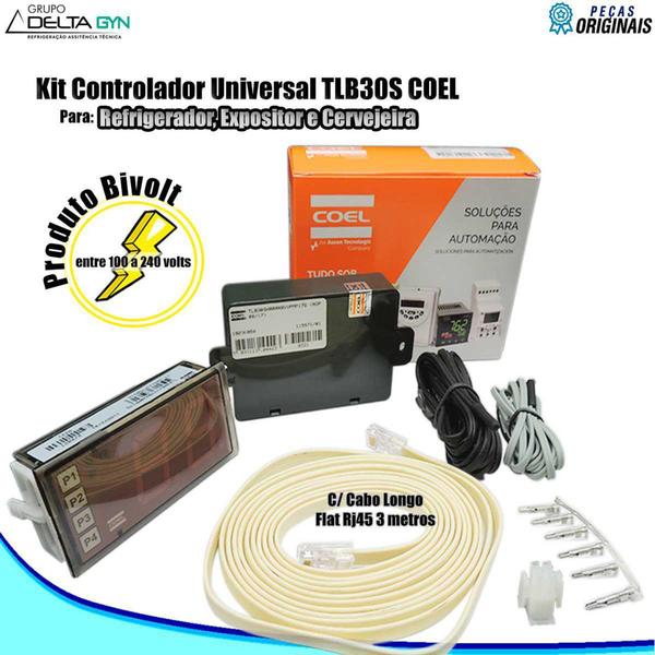 Imagem de Kit controlador cervejeira tlb30s cabo longo p1/p2/p3/p4 19230050 - Coel