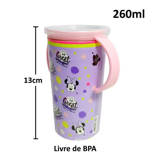 Kit Copo Infantil Bebe Anti Vazamento 360 Treinamento Mickey e Minnie - Plasútil Imagem de Kit Copo Infantil Bebe Anti Vazamento 360 Treinamento Mickey e Minnie