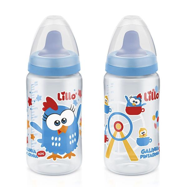 Imagem de Kit Copo Lillo Galinha Pintadinha Mini Bebedor Macio 12+ Meses 2 Unidades de 300ml