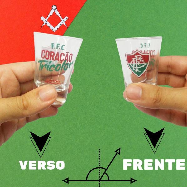 Imagem de Kit Copo Munich Tulipa Cerveja Copo Dose Pinga Cachaça Time Fluminense Oficial