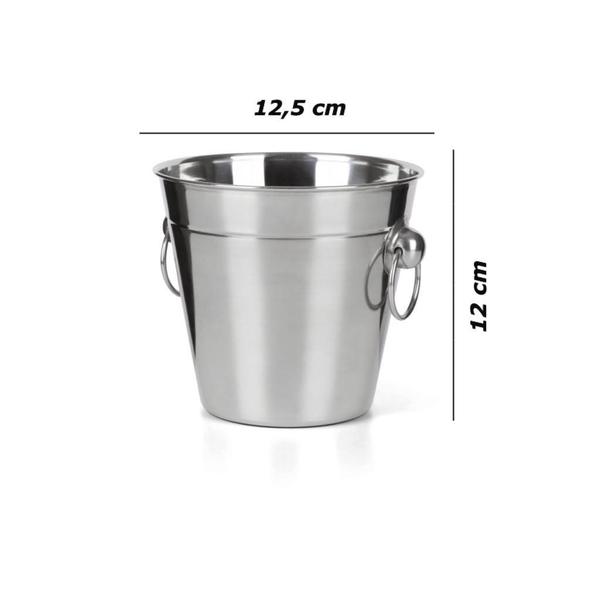 Imagem de Kit Coqueteleira Barman Profissional Aço Inox 500Ml 7 Peças