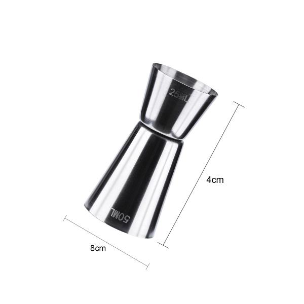 Kit Coqueteleira e Dosador de Aço Inox Weck Imagem de Kit Coqueteleira e Dosador de Aço Inox Weck