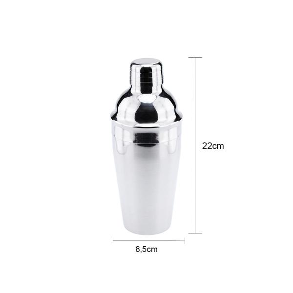Kit Coqueteleira e Dosador de Aço Inox Weck Imagem de Kit Coqueteleira e Dosador de Aço Inox Weck