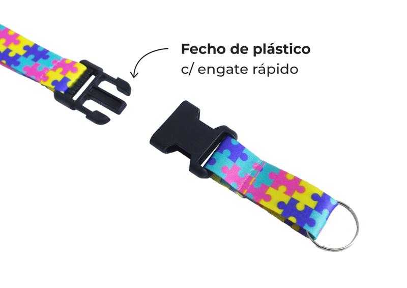 Kit Cordões P/ Autismo, Deficiências Ocultas e TDAH - 12 Un - Portal da 25 Imagem de Kit Cordões P/ Autismo, Deficiências Ocultas e TDAH - 12 Un