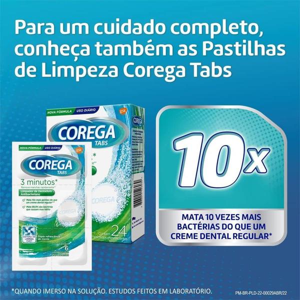 Imagem de Kit Corega Pó 22g 20% de Desconto 3 unidades 22g