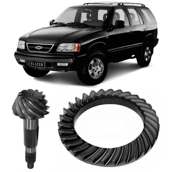 Kit Coroa e Pinhão Chevrolet Blazer S10 4x2 97 a 99 Traseiro 43X9 Nakata ND01022 Imagem de Kit Coroa e Pinhão Chevrolet Blazer S10 4x2 97 a 99 Traseiro 43X9 Nakata ND01022