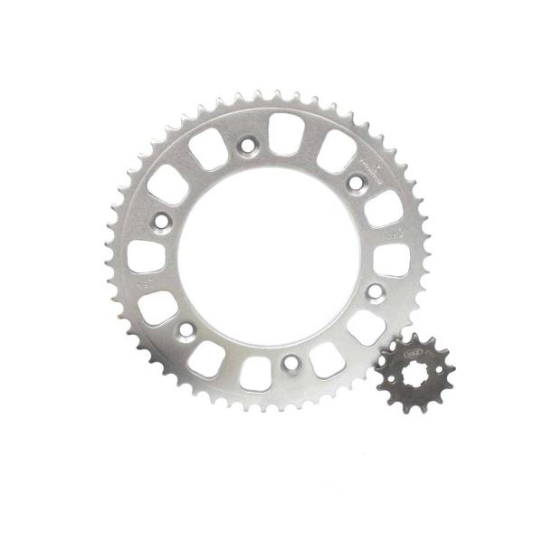 Kit Coroa E Pinhao Honda Nxr Bros 150 05-08 54/13 1045 Vaz Imagem de Kit Coroa E Pinhao Honda Nxr Bros 150 05-08 54/13 1045 Vaz