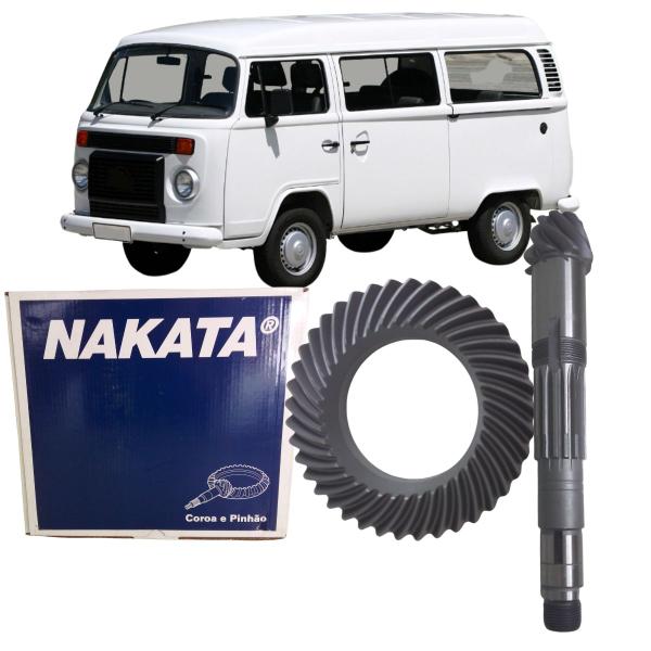 Imagem de Kit Coroa e Pinhão Kombi Perua 1.4 8v Flex 2006 a 2014 Nakata