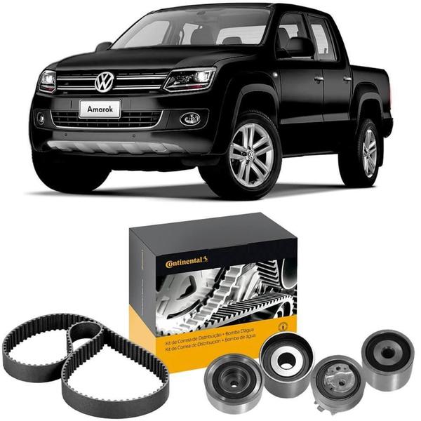 Imagem de Kit Correia Dentada Amarok 2.0 16V TDI 2011 a 2020 Continental CT1221K1 - Continental Correias