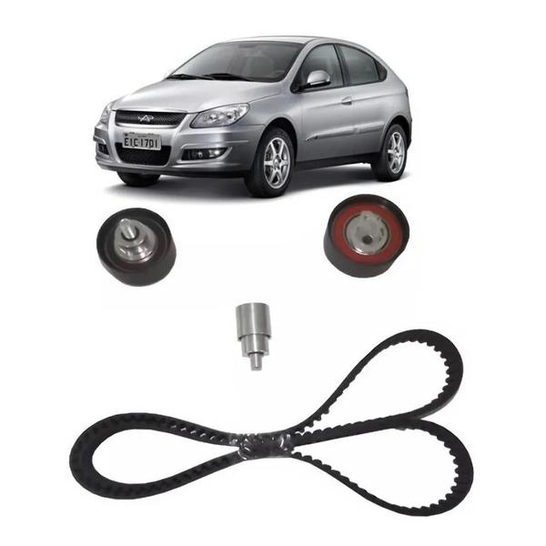 Kit Correia Dentada Chery Cielo 1.6 16v 10 11 12 13 14 15 - MaxxMotorsLoja Imagem de Kit Correia Dentada Chery Cielo 1.6 16v 10 11 12 13 14 15