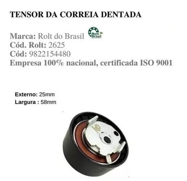 Imagem de Kit Correia Dentada e Tensor Peugeot 208 1.2 12v Puretech 2017/...