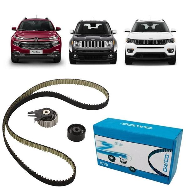 Imagem de Kit Correia Dentada Jeep Renegade Compass Toro 2.0 Diesel - Dayco