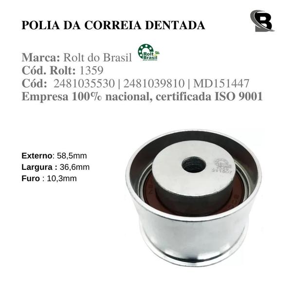 Imagem de Kit Correia Dentada Pajero Sport 3.5 V6 1997 À 2004