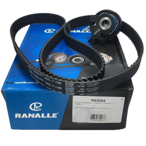 Kit Correia Dentada - Tensor - Chevrolet - S-10/Trailblazer - RANALLE Imagem de Kit Correia Dentada - Tensor - Chevrolet - S-10/Trailblazer