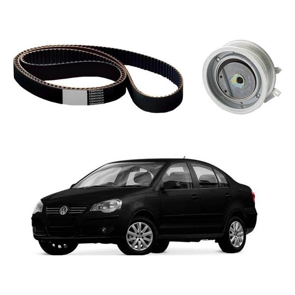 Imagem de Kit Correia Dentada Tensor Polo Sedan 2.0 2007 A 2011