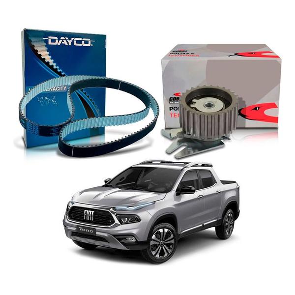 Kit Correia Dentada Tensor Toro 2.0 Diesel 2021 A 2022 - Dayco Imagem de Kit Correia Dentada Tensor Toro 2.0 Diesel 2021 A 2022