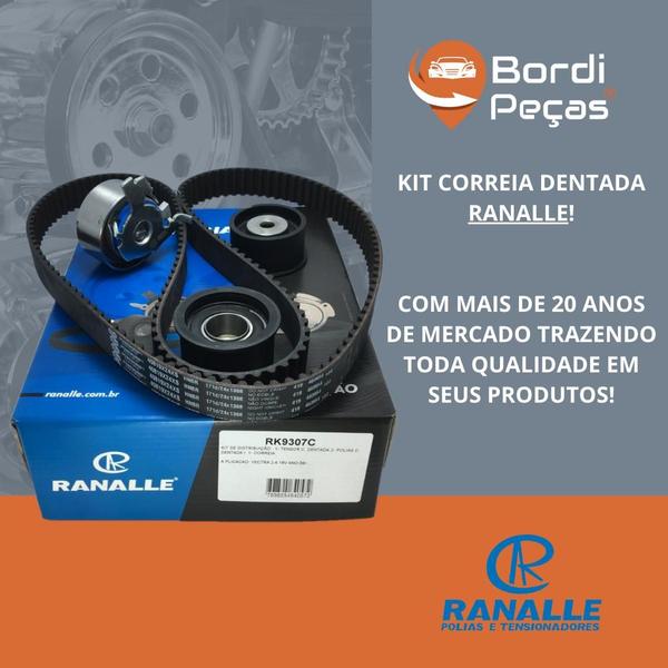 Kit Correia Dentada Toro Commander Compass Renegade 2.0 16v - RANALLE Imagem de Kit Correia Dentada Toro Commander Compass Renegade 2.0 16v